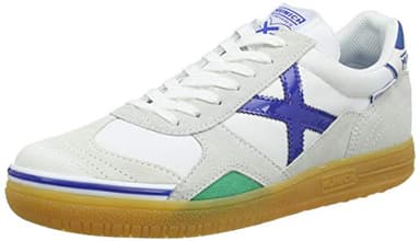 Munich Gresca, Chaussures de Futsal Mixte Adulte, Blanc, 43 EU
