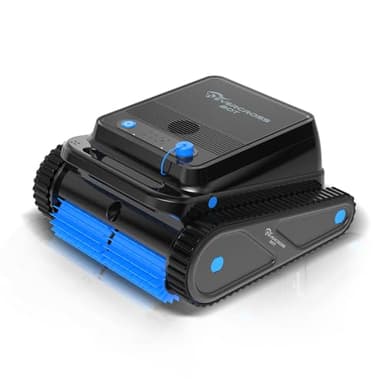 EVERCROSS BOT U8 Robot Piscine Fond et Parois, Robot Piscine sans Fil avec Nettoyage de la Ligne d'eau, 120 Min Autonomie, Navigation Intelligente, Stationnement Automatique, Idéal pour Piscines 200㎡