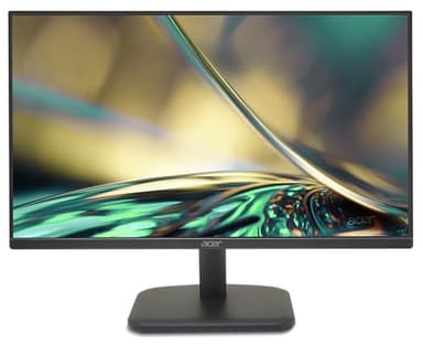 acer EK241YEbi, Écran PC 24" Full HD IPS, 100Hz HDMI/75Hz VGA (1920x1080, 16:9, FreeSync, 1ms VRB, 250 Nits, Comfyview, BlueLightShield, Flicker-Less, 1xVGA/1xHDMI 1.4) Moniteur PC, Couleur Noir