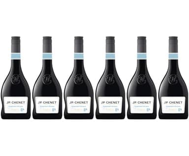 JP Chenet - Free Cabernet Syrah Vin rouge sans alcool - Sans arômes ajoutés, goût authentique - Origine : France (6 x 0.75 L)