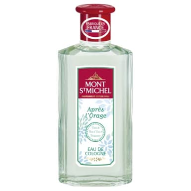 Mont St Michel Eau de Cologne Après l'Orage fleur d'eau et d'iris - La bouteille de 250 ml