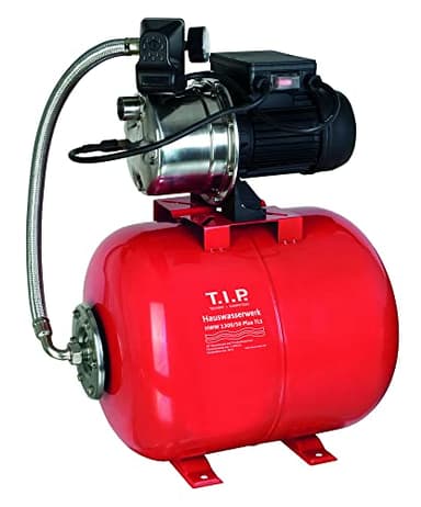 TIP Groupe de surpression HWW1300/50 Plus TLS avec réservoir 50L et protection marche à sec. Pompe haute pression, débit 4200 L/h