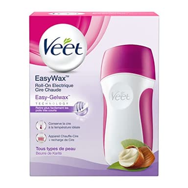 Veet EasyWax Roll On - Kit d'Epilation à la Cire