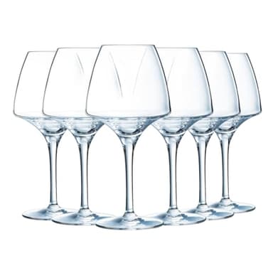 Chef&Sommelier - Collection Open Up - 6 Verres à pied Pro Tasting 32 cl - Modernes et Elégants - Fabriqués en France