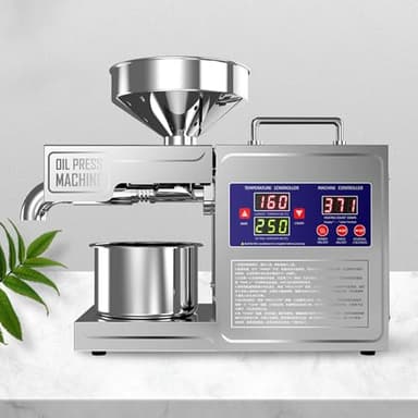 Lissontine Machine à Huile Automatique 2e Génération – Presse à Huile Électrique Silencieuse, Extracteur d’Huile pour Graines, Usage Domestique et Commercial Home820W