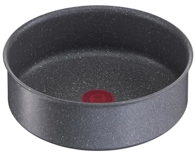 Tefal Ingenio Sauteuse 24 cm, Induction, Revêtement antiadhésif, Empilable, Compatible lave-vaisselle, Fabriqué en France, Natural Force L3963502