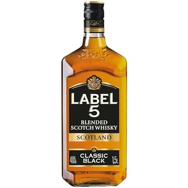 Label 5 Bouteille en Verre Whisky 40% Not Stated Blended Scotch 1.5 L