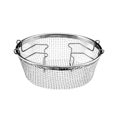 CUISINOX - Universel - Panier de cuisson pour friture et cuisson à l'eau - Acier inoxydable 18/10 - Finition brillant