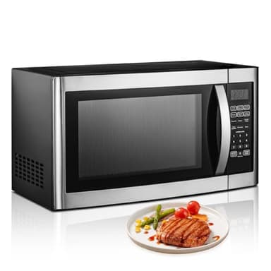 Smad Four à Micro-Ondes 42 Litres avec Multiples Modes de Cuisson Tout-en-Un, Inclus Grill, Combi et Décongélation, Micro-Ondes Combiné 1100W avec 11 Niveaux de Puissance, Grill 1400W, Design Moderne