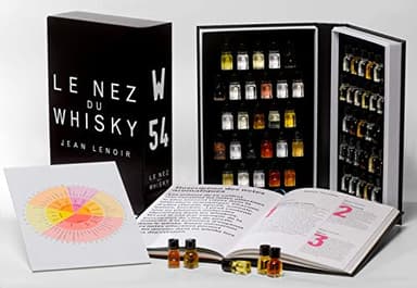 Le nez du whisky: Coffret avec un livre et 54 arômes