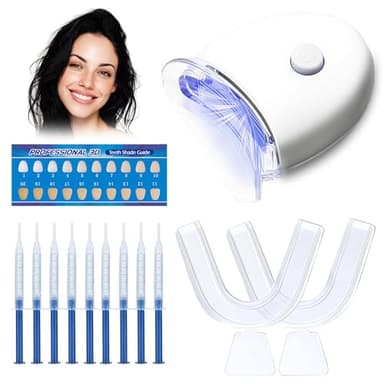 Kit Blanchiment Dentaire, Soins Dents à Domicile, Gel blanchiment dentaire, Blanchir les Dent Facilement, Rapide Nettoyage, Utilisation Quotidienne, Pour Hommes et Femmes