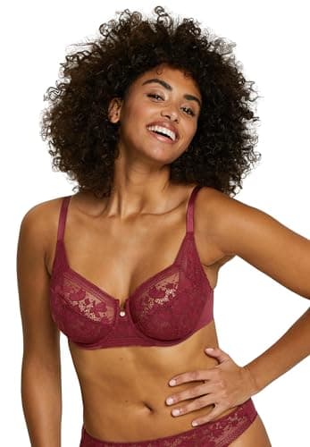 sans Complexe Femme Suzie Soutien Gorge Classique Armatures, Rouge Rhododendron, 100D EU
