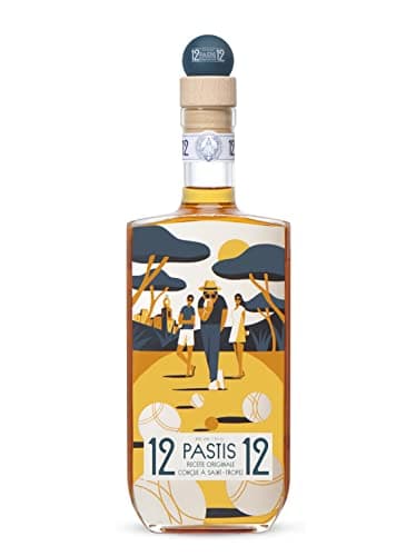 Pastis 12/12 édition Pétanque 45° 70cl
