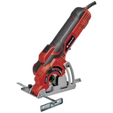 Einhell Mini scie circulaire Ø89mm TC-CS 89 (600 W, profondeur de coupe jusqu'à 27 mm, lame de scie TCT, butée parallèle)