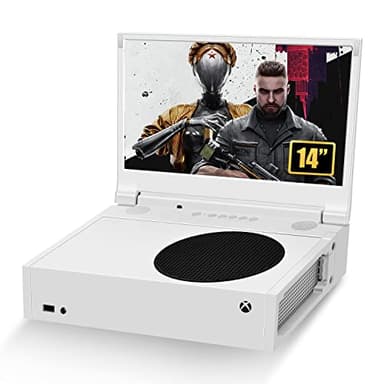G-STORY 14” Écran Portable pour Xbox Series S, IPS Écran Gaming Xbox Series S, UHD 4K Moniteur Portable pour Xbox Series S avec IPS, HDMI, HDR, Moniteur Xbox Series S