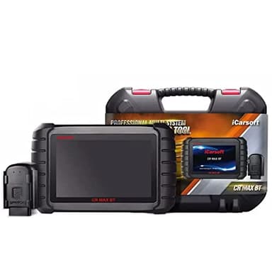 iCarsoft CR Max BT - Valise Diagnostic Auto Pro Multi-Marques - Modèle Authentique avec Garantie Europe - Lecture/Effacements défauts - Reset Entretiens - Injecteurs - FAP, Windows 10