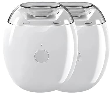 Lime à ongles automatique universelle, coupe-ongles électrique avec lumière LED et 3 vitesses, coupe-ongles et polisseur automatique, rechargeable et facile à utiliser (2pcs)