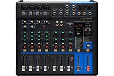Yamaha MG10XUF - Console de mixage compacte avec 10 canaux d'entrée, effets, USB et préamplis micro D-PRE - Version Faders