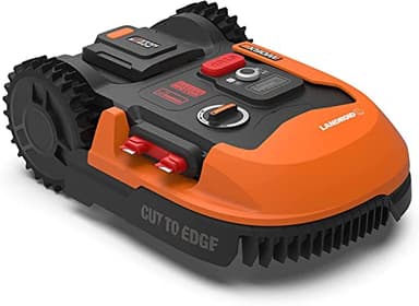 WORX - Landroid Plus - 500 m² - Robot Tondeuse Connecté - WR165E (Installation Facile, Configurable, Contrôle à Distance Via APP, Coupe près des Bordures, Tonte Intelligente,Tond sous la Pluie)