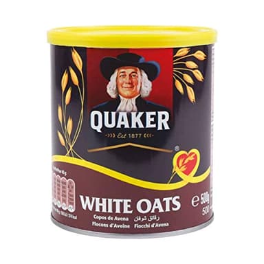QUAKER Oats Flocons d'avoine 500 g X 2 - (Lot de 2)