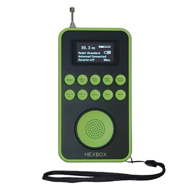 HexBox Spirit Box Équipement de chasse aux fantômes AM FM Radio Scanner Enquêtes paranormales Kit d'outils de recherche ITC Gear Ghost Box Équipement paranormal Pod EVP Enregistreur EMF Compteur