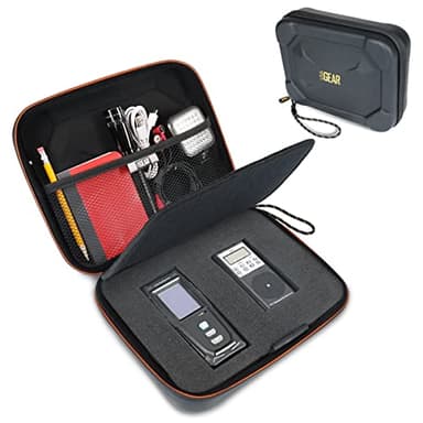 USA Gear Étui pour Equipement de Chasse aux Fantômes - Sac pour Equipement Paranormal, Extérieur en EVA Résistant à l'eau Compatible avec Compteur EMF, Spirit Box et Plus (Etui Uniquement)