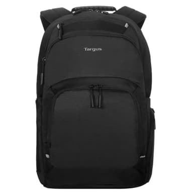 Targus Sac à dos pour ordinateur portable de 15 à 16", capacité de 25 L, multi-poches, résistant à l'eau, noir