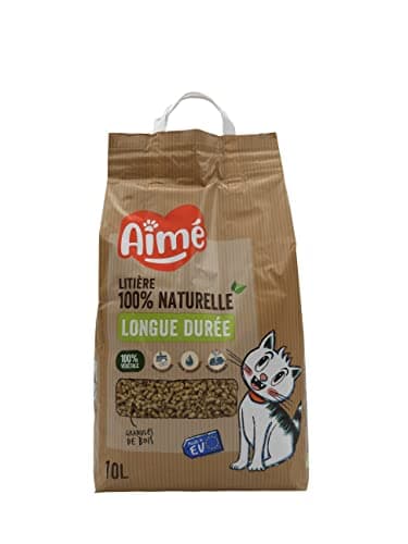 Aimé - Litière pour Chat 10L - Ultra Absorbante