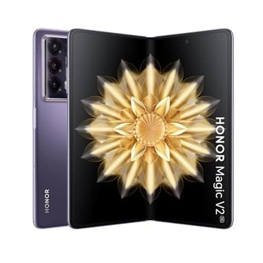 HONOR Magic V2 Smartphone, téléphone portable 5G, sans SIM, 16+512 Go, écran OLED pliable 6,43''+7,92'', 5000mAh, double SIM, Android 13, Purple