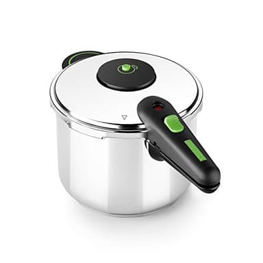 MONIX Presto Duo | Lot 2 Autocuisseurs Rapides 4 + 6 Litres, Acier Inox 18/10, Compatibles Toutes Sources de Chaleur Induction Incluse