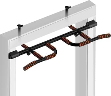 DH FitLife Barre de Traction pour Cadre de Porte sans Vis Antidérapante avec Multiprises | Pull Up Bar Doorway | Barre de Musculation à Suspendre | Pour Cadre de Porte 65-92 cm