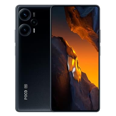 Xiaomi Poco F5 Smartphone 8 Go + 256 Go Snapdragon 7+ Gen 2 6,67” Écran OLED 120 Hz Batterie 5000 mAh 67 W Charge rapide 64 MP Caméra (version globale, noir M16T