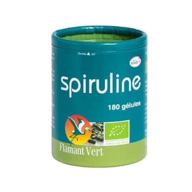 Flamant Vert Spiruline Bio 180 Comprimés de 500 mg
