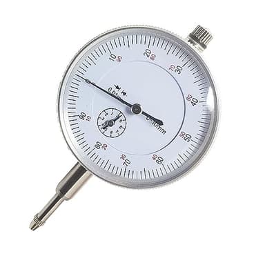 Comparateur Centesimal professionnel, résolution 0.01 mm pour base magnétique, 0-10 mm
