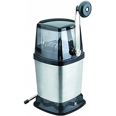 Lacor 60327 Broyeur à Glace Manuel, Argent, Noir, Transparent