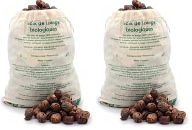 Alepia Noix de Lavage Bio, Agrumes, 1 kg (Lot de 2)