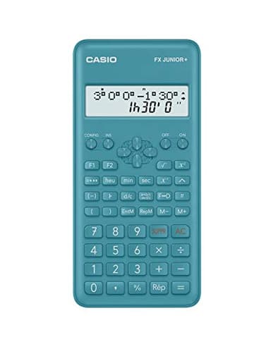 Casio Fxjunior+ Ecole Primaire CM1/CM2 Bleu