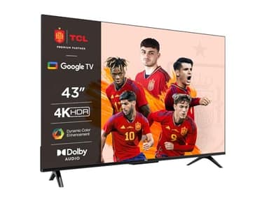 TCL 43P639 Téléviseur LED 43 Pouces UHD 4K Google TV
