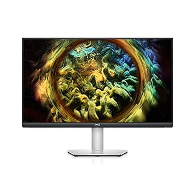 Dell S2721QSA 27" 4K UHD (3840x2160) Écran PC, 60Hz, IPS, 4ms, AMD Radeon FreeSync, 99% sRGB, Haut-parleurs intégrés, DisplayPort, 2x HDMI, Garantie 3 ans, Argent
