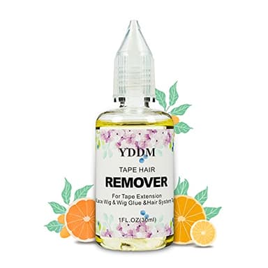 YDDM Dissolvant de bande pour bande dans les extensions de cheveux 1FL.oz (30 ml), dissolvant de colle de perruque de dentelle pour la bande dans les extensions et la bande de postiche de dentelle
