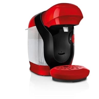 Bosch - Cafetière Tassimo Style Friendly, jusqu'à 70 boissons, OneTouch, INTELLIBREW™, rouge, TAS113E