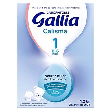 Gallia 1er âge de 0 à 6 mois - Les 2 sachet de 600g