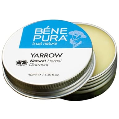 BenePura Pommade Hémorroïdes, Pommade Naturelle à l'Achillée Millefeuille pour les Brûlures, Démangeaisons et Inconfor, 40 ml