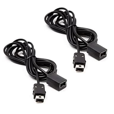 Lot de 2 câbles d'extension de 3 m compatibles avec les manettes NES Classic Mini Edition (2016), rallonges pour télécommande Wii Super Classic Edition 2017 / Wii Nunchuck