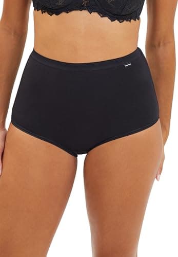sans Complexe Femme Simplement Coton B_61ah35 Culotte, Noir, 54-56 EU