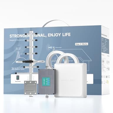 Amplificateur 4g 3g LTE Tri-Bande Amplificateur Reseau Mobile Bande 8/3/1 Amplificateur GSM 3g 4g Tous Opérateurs Orange SFR Bouygues pour Multi Appareil Maison Bureau