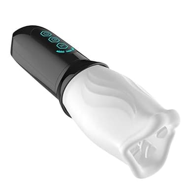 M-asturbateur Masculin Automatique 10 Rotation Modes Masturbateur Mains Libre Bouche Suceuse Jouet Sexuel pour Homme,Vagina Pussy Massager Relaxation Coupe, T-Shirt
