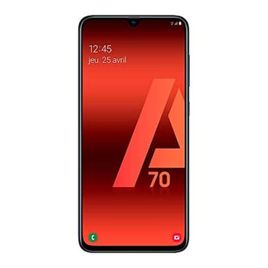 Samsung Galaxy A70 - Smartphone 4G (6,7'' - 128GO - 6 GO RAM) - Noir - Version Européenne