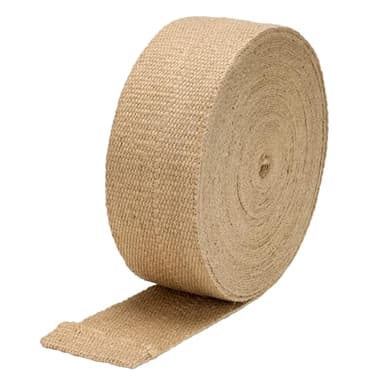 GECOSAC Sangle Jute 85mm, Naturel, 85 Millimètres X 20 Mètres, Set Pièces