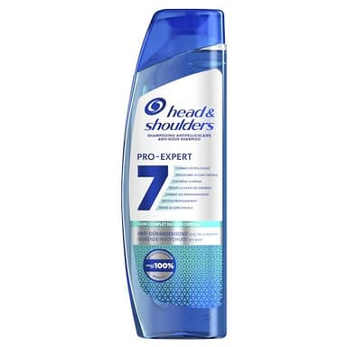 Head & Shoulders Pro-Expert 7 Shampoing Antipelliculaire Anti-Démangeaisons 6 x 250 ml Combat 7 Problèmes Du Cuir Chevelu, Protection Complète, Soulage Instantanément Démangeaisons